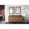 James Martin Vanities Brittany 72in Double Vanity, Saddle Brown w/ 3 CM Charcoal Soapstone Quartz Top 650-V72-SBR-3CSP - alternate 4